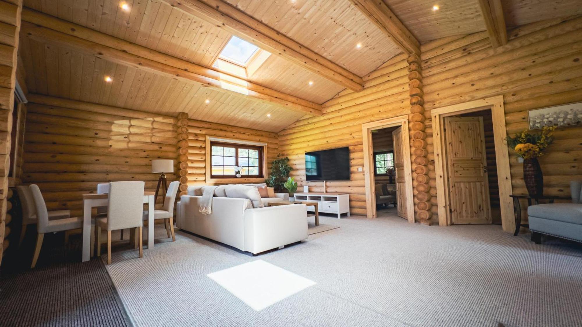 Aspen Lodge, Amazing New Log Cabin With Hot Tub - Sleeps 6 - Felmoor Park Morpeth Habitación foto